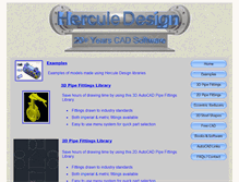 Tablet Screenshot of herculedesign.com